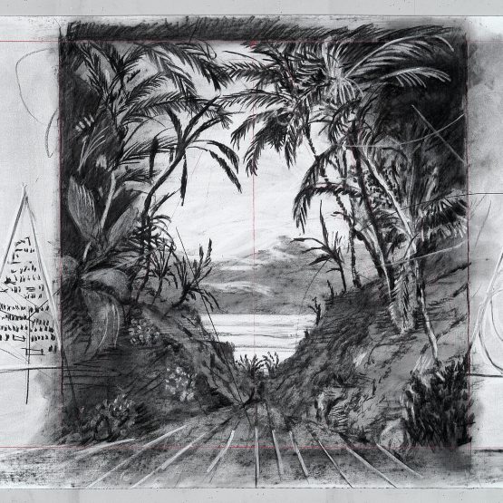 Drawing for The Magic Flute (Jungle)